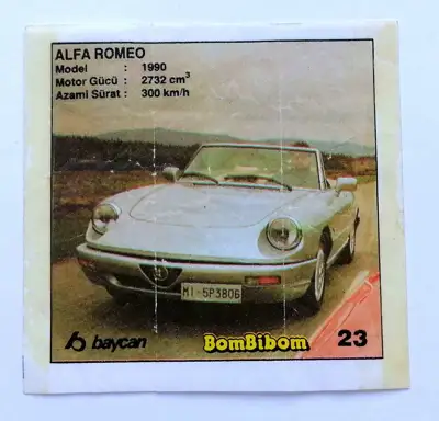 Снимка за обява „⭐ Картинка BomBibom 1-60 23 Alfa Romeo ⭐"