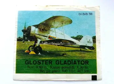 Снимка за обява „⭐ Картинка Би-Бип 88 Gloster Gladiator ⭐"