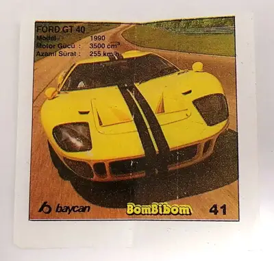 Снимка за обява „⭐ Картинка BomBibom 1-60 41 Ford GT 40 ⭐"