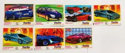 Снимка за обява „⭐ Картинки от дъвки Турбо Супер Turbo Super 7 бр ⭐"
