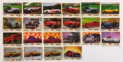Снимка за обява „⭐ Картинки от дъвки Турбо Класик Turbo Classic 22 бр ⭐"