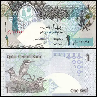 Снимка за обява „🇶🇦 Катар 2008 1 риал UNC нова 🇶🇦"