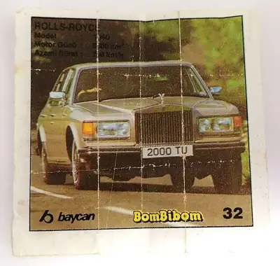 Снимка за обява „⭐ Картинка BomBibom 1-60 32 Rolls-Royce ⭐"
