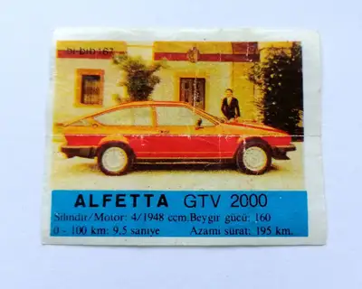 Снимка за обява „⭐ Картинка Би-Бип 167 Alfetta GTV 2000 ⭐"