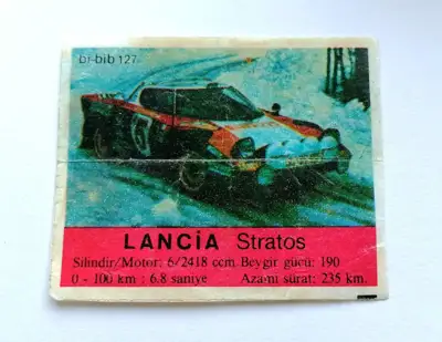 Снимка за обява „⭐ Картинка Би-Бип 127 Lancia Stratos ⭐"