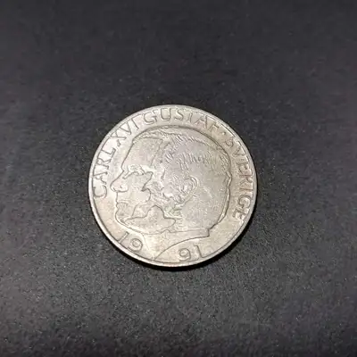 Снимка за обява „🇸🇪 Швеция 1991 1 крона 🇸🇪"