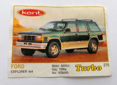 Снимка за обява „⭐ Картинка Turbo Турбо жълто 275 Ford Explorer 4x4 ⭐"