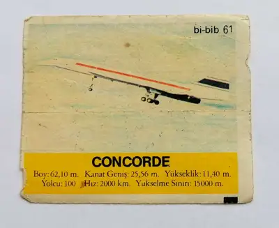 Снимка за обява „⭐ Картинка Би-Бип 61 Concorde ⭐"
