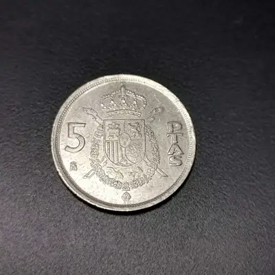 Снимка за обява „🇪🇸 Испания 1984 5 песети 🇪🇸"