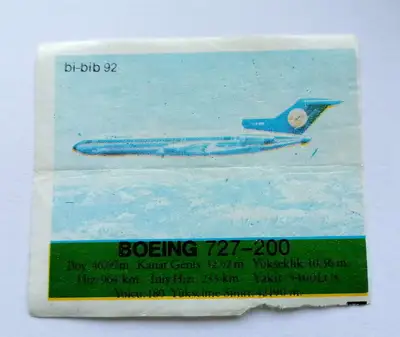 Снимка за обява „⭐ Картинка Би-Бип 92 Boeing 727-200 ⭐"