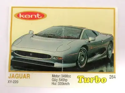 Снимка за обява „⭐ Картинка Turbo Турбо жълто 264 Jaguar XY-220 ⭐"