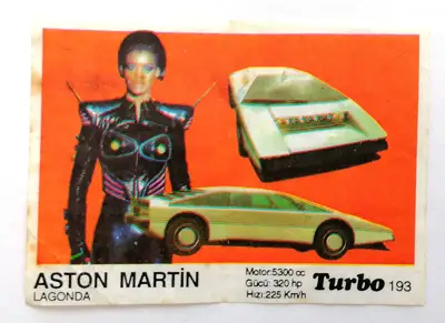 Снимка за обява „⭐ Картинка Turbo Турбо черно 193 Aston Martin ⭐"