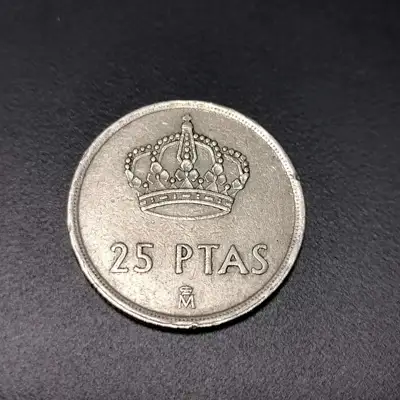 Снимка за обява „🇪🇸 Испания 1982 25 песети 🇪🇸"