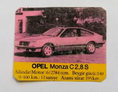 Снимка за обява „⭐ Картинка Би-Бип 32 Opel Monza C 2,8 S ⭐"