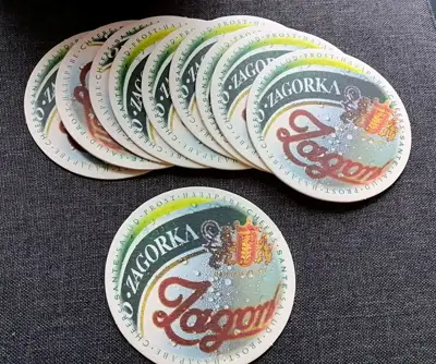 Снимка за обява „⭐ Комплект подложки Zagorka вид 2 10 броя Загорка ⭐"