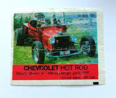 Снимка за обява „⭐ Картинка Би-Бип 103 Chevrolet Hot Rod ⭐"