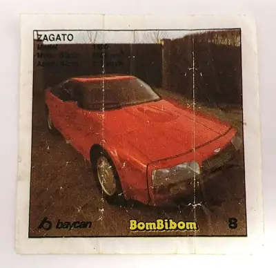 Снимка за обява „⭐ Картинка BomBibom 1-60 8 Zagato ⭐"