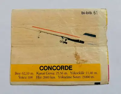 Снимка за обява „⭐ Картинка Би-Бип 61 Concorde ⭐"