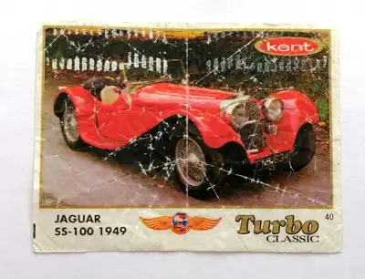 Снимка за обява „⭐ Картинка Turbo Турбо класик 40 Jaguar SS-100 1949 ⭐"