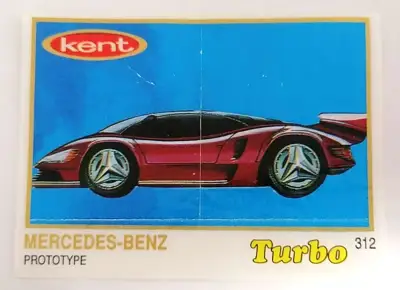 Снимка за обява „⭐ Картинка Turbo Турбо жълто 312 Mercedes-Benz ⭐"