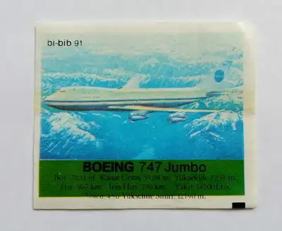 Снимка за обява „⭐ Картинка Би-Бип 91 Boeing 747 Jumbo ⭐"