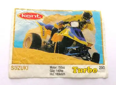Снимка за обява „⭐ Картинка Turbo Турбо жълто 290 Suzuki ⭐"