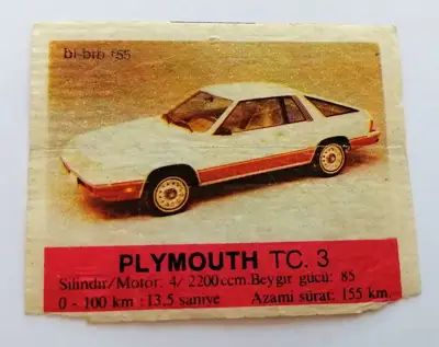 Снимка за обява „⭐ Картинка Би Бип Bi Bib 155 Plymouth TC. 3 ⭐"