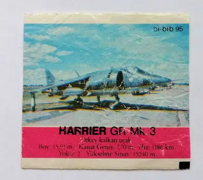 Снимка за обява „⭐ Картинка Би-Бип 95 Harrier GR Mk.3 ⭐"