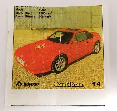 Снимка за обява „⭐ Картинка BomBibom 1-60 14 Ginetta 632 1.9 ⭐"