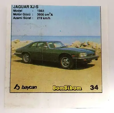 Снимка за обява „⭐ Картинка BomBibom 1-60 34 Jaguar XJ-S ⭐"