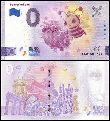 Снимка за обява „🇲🇹 Малта 2024 0 евро #savethebees UNC нова 🇲🇹"