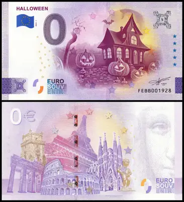 Снимка за обява „🇲🇹 Малта 2023 0 евро Halloween UNC нова 🇲🇹"