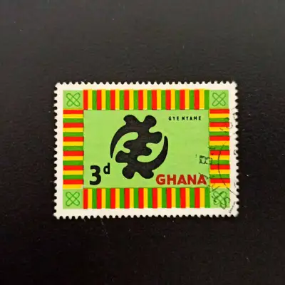 Снимка за обява „🇬🇭 Гана 1959 3 пени Национални Символи 🇬🇭"