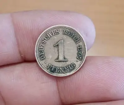 Снимка за обява „1 пфенинг Германия 1907/Е"