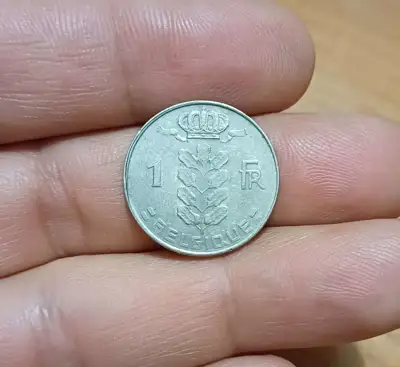 Снимка за обява „1 франк Белгия 1973"