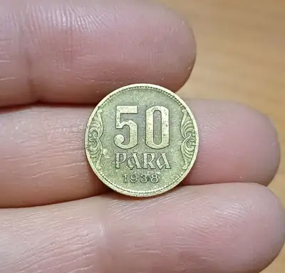 Снимка за обява „50 пара Югославия 1938"