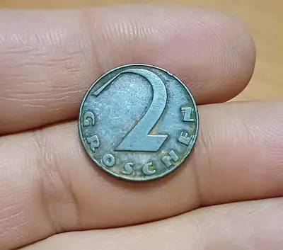 Снимка за обява „2 гроша Австрия 1930"