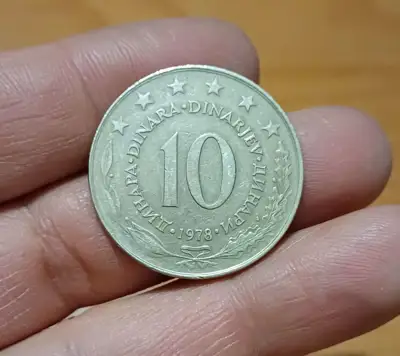 Снимка за обява „10 динара Югославия 1978"