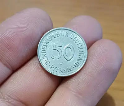 Снимка за обява „50 пфенинга Германия 1990/J"