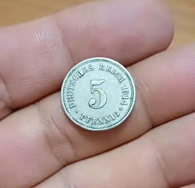 Снимка за обява „5 пфенинга Германия 1914/А"