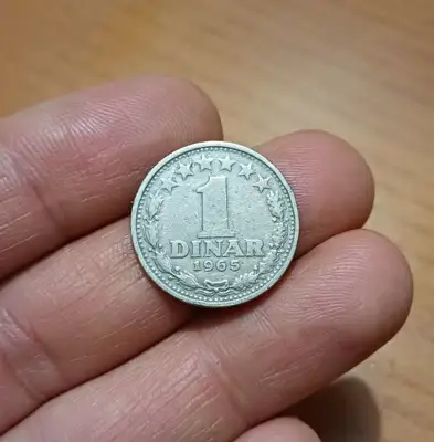 Снимка за обява „1 динар Югославия 1965"