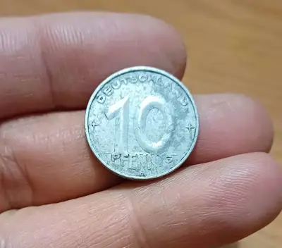 Снимка за обява „10 пфенинга ГДР 1952"
