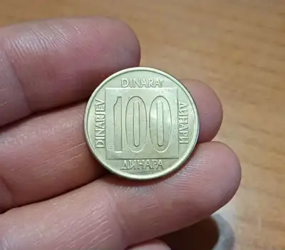 Снимка за обява „100 динара Югославия 1988"