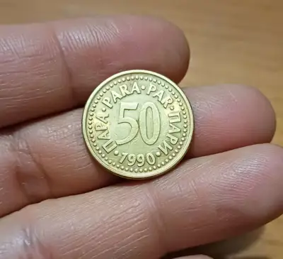 Снимка за обява „50 пара Югославия 1990 с гланца"