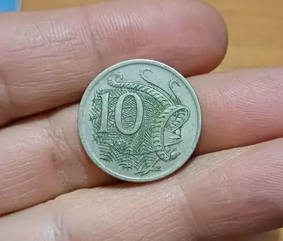 Снимка за обява „10 цента Австралия 1971"