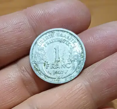 Снимка за обява „1 франк Франция 1947"
