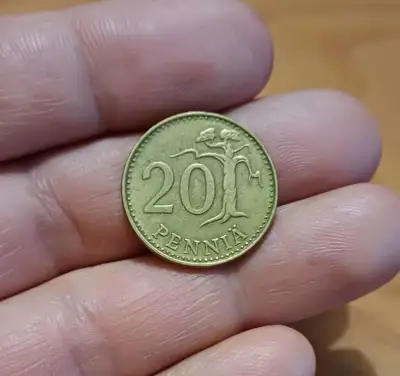 Снимка за обява „20 пеня Финландия 1981"