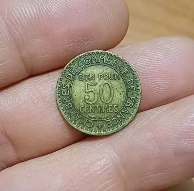 Снимка за обява „50 ценимес Франция 1924"