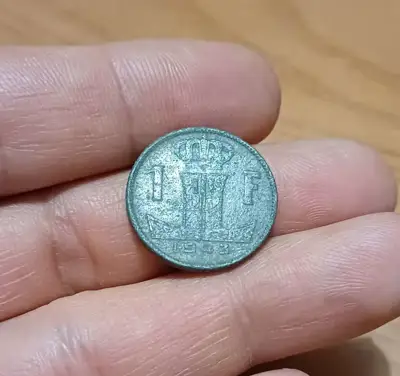 Снимка за обява „1 франк Белги 1943 немска окупация"