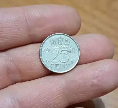 Снимка за обява „25 цента Нидерландия 1980"